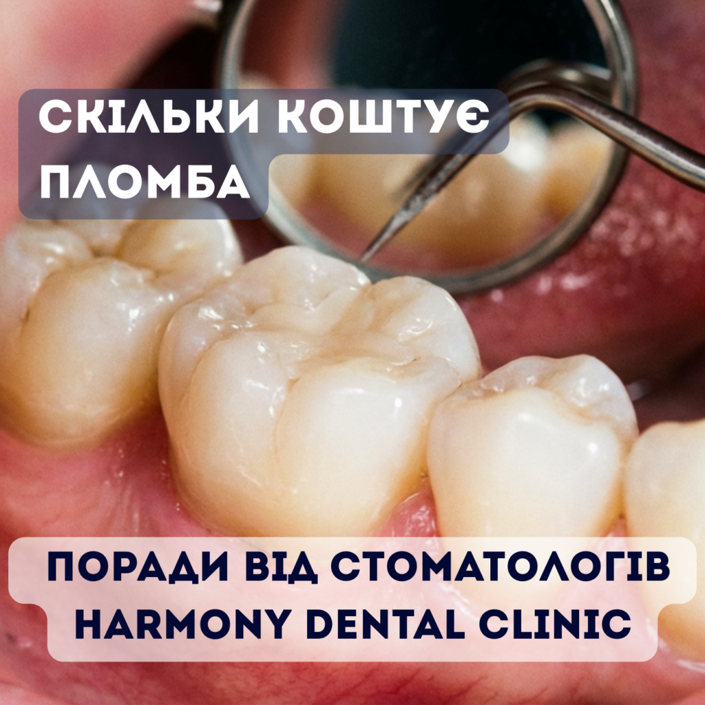 Скільки коштує пломба у Києві, реальні ціни та що впливає на вартість